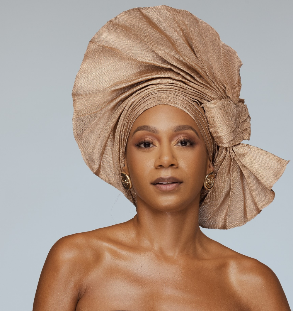 Angelina Swann-African gele with bow