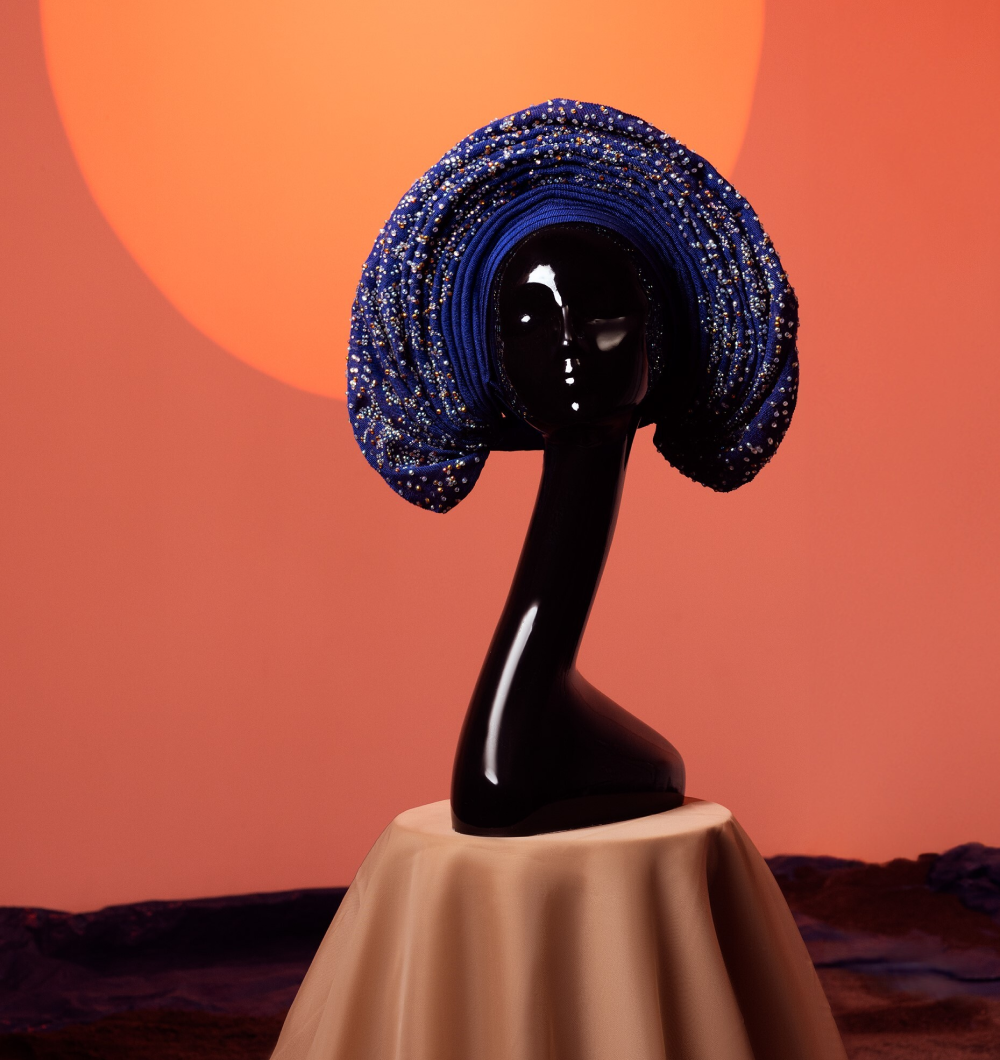 Angelina Swann-Multicolored African gele