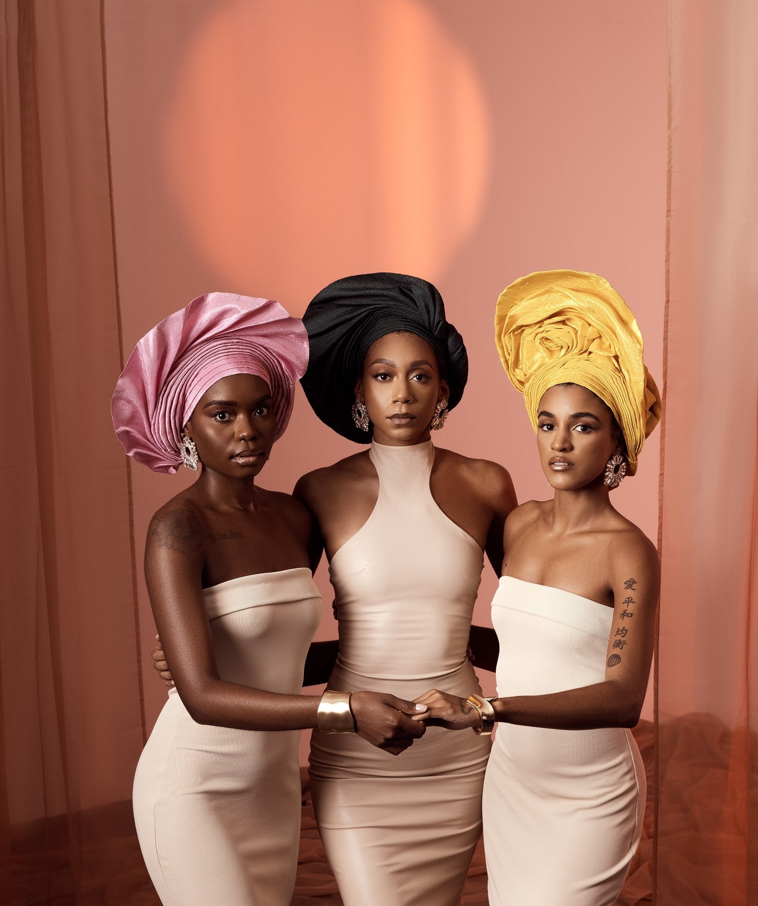 Angelina Swann pre-styled gele