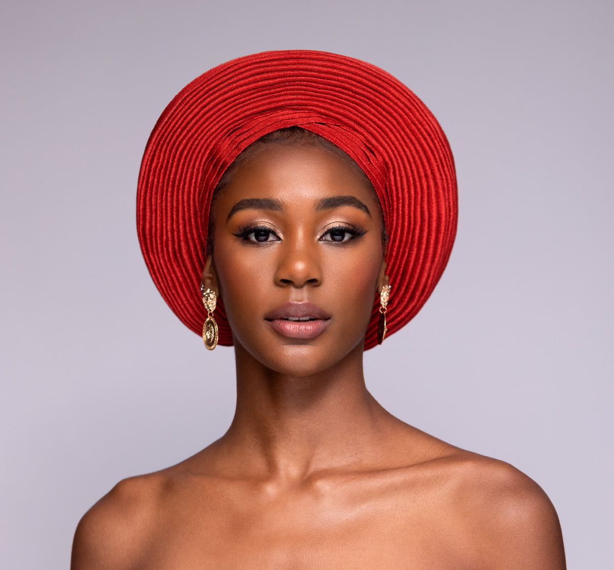 Angelina Swann V Shaped Nigerian auto gele