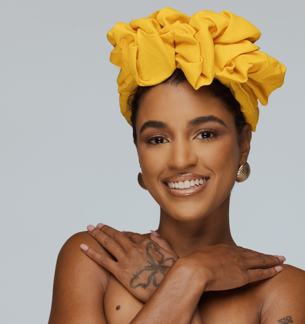 Angelina Swann-flower headband