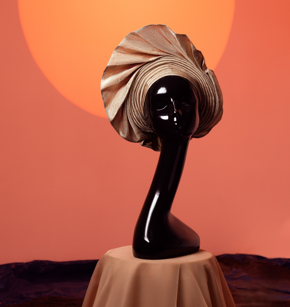 Angelina Swann-round african headband