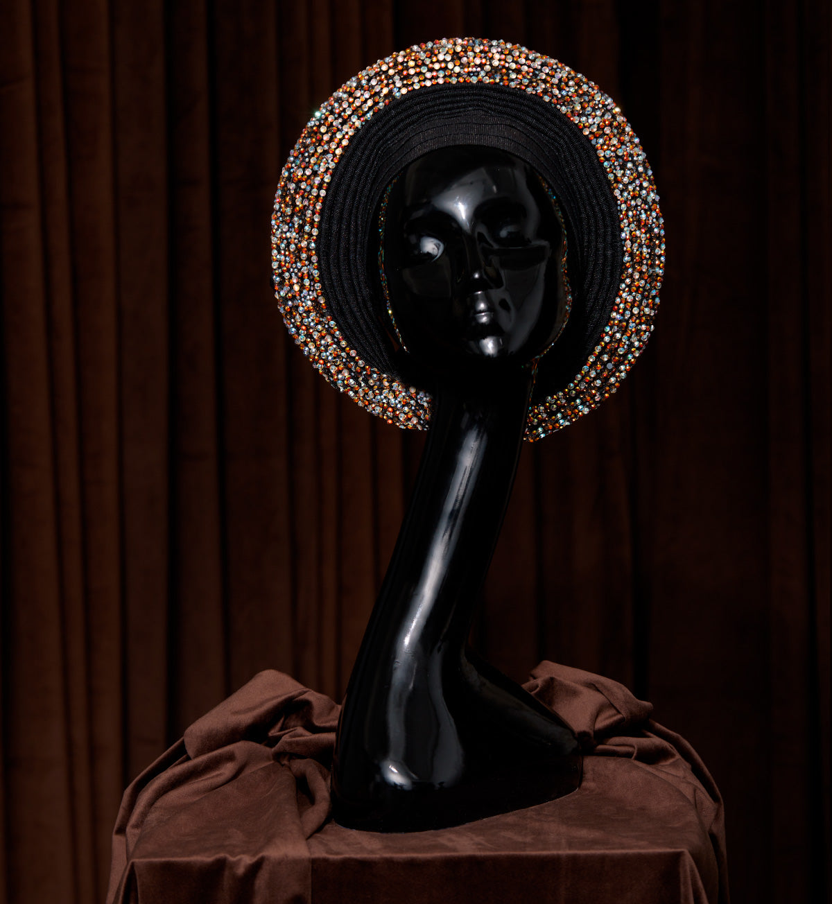 Angelina Swann luxury African autogele with crystals